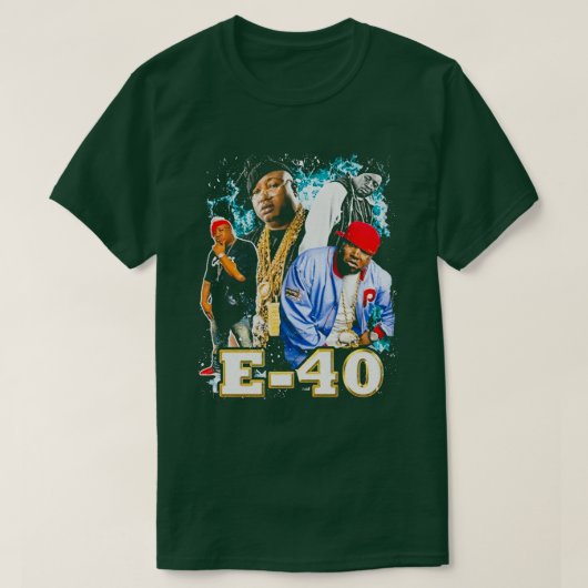 E40 2 Tシャツ (デザイン正面)