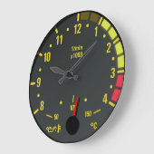 E46回転計時計 ラージ壁時計 (傾斜)