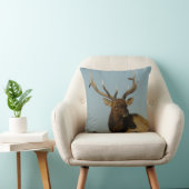 E49ブルエルクヘッドとショルダー クッション (椅子)