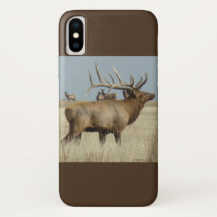 E4 マンテ鹿 iPhone X ケース