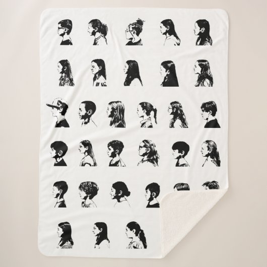 E5クラスルーム毛布 シェルパブランケット (正面)