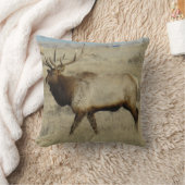E55 マンテル鹿 クッション (ブランケット)
