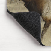 E55 Bullのオオシカ大きいBull マウスパッド (コーナー)