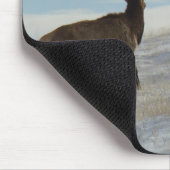 E57 Bullのオオシカ幸運な13 Bull マウスパッド (コーナー)