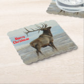E58 Big Bull Elk Lucky 13 Coaster ペーパーコースター (アングル)