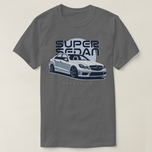E63 メルセデス Tシャツ (デザイン正面)