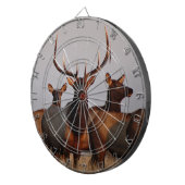 E66ブルエルクとウシ ダーツボード (正面右)