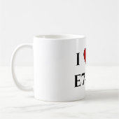 E7#9が大好き コーヒーマグカップ (左)