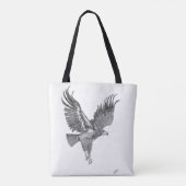 E8フライフリーイーグルズハリエットOZZIE M Esホーム2面 トートバッグ (裏面)