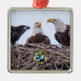 E9及び家族の休日のオーナメント メタルオーナメント