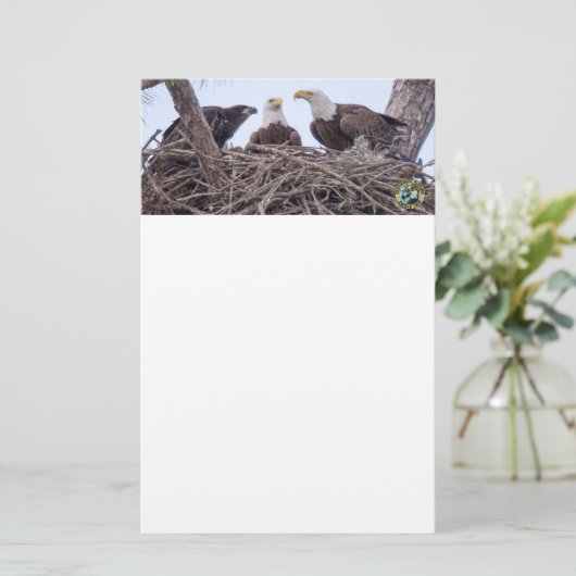 E9及び静止した家族のカスタム 便箋 (スタンド正面)