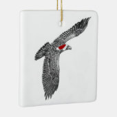E9新しいライフイーグルクリスマスオーナメント セラミックオーナメント (右)