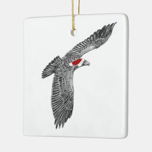 E9新しいライフイーグルクリスマスオーナメント セラミックオーナメント (左)