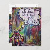 E.はがきが好き ポストカード (正面/裏面)