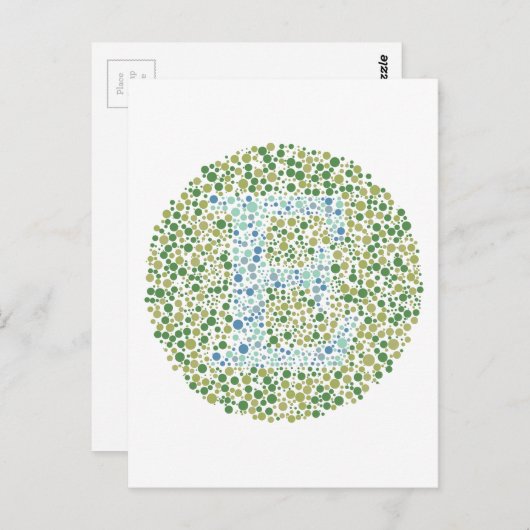 「E」アイテスト用レター ポストカード (正面/裏面)