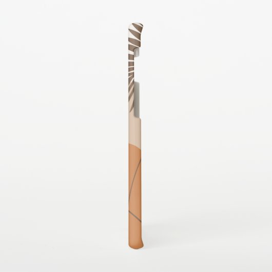 E -イニシャルモノグラムレターE抽象デザイン SAMSUNG GALAXYケース (左側)