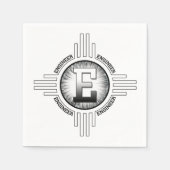 E（エンジニア） スタンダードカクテルナプキン (正面)