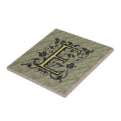 E -エンボスヴィンテージモノグラム タイル (側面)