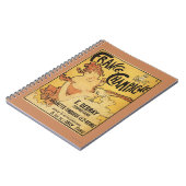 E.シャンパン広告ポスター ノートブック (左側)