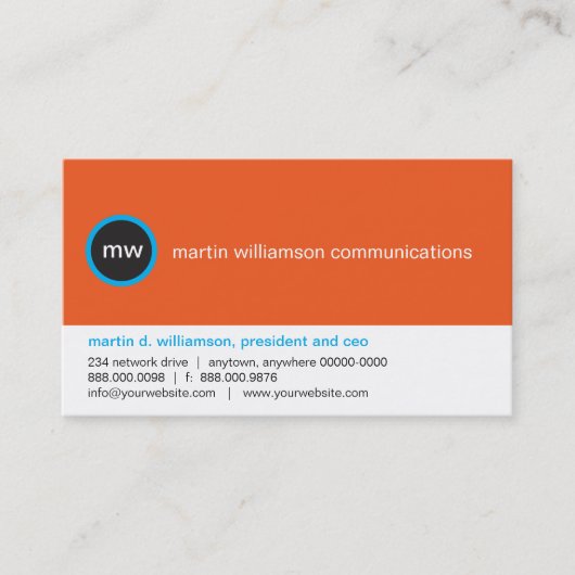 E.スポット名刺で 名刺 (正面)