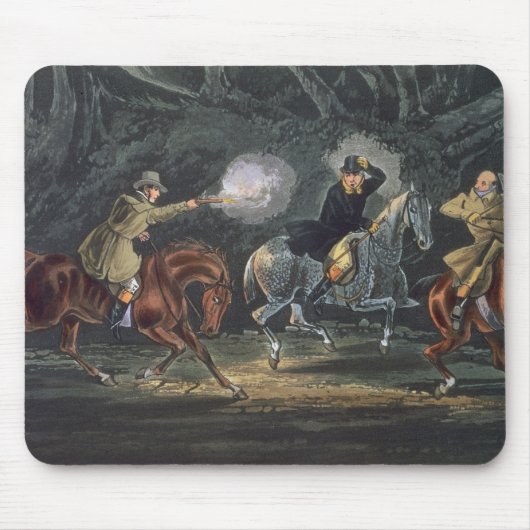 、E.ダンカンによってaquatinted立て、渡して下さい マウスパッド (正面)