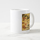 E.デブレイ·シャンパン広告ポスター ジャンボコーヒーマグカップ (正面右)