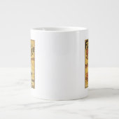 E.デブレイ·シャンパン広告ポスター ジャンボコーヒーマグカップ (正面)