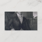 E.マッケンジー(enによって刻まれるロバートR.リビングストン 名刺 (裏面)