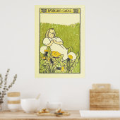 E.リチャードソンヴィンテージポスターかわいい女の子 ポスター (キッチン)