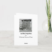 E.山の誕生日ユーモアのあるカード カード (裏面)