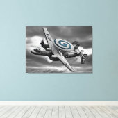 E-2ホーキー キャンバスプリント (インサイチュ (ウッドフロア))