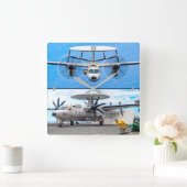 E-2ホーキー スクエア壁時計 (ホーム)