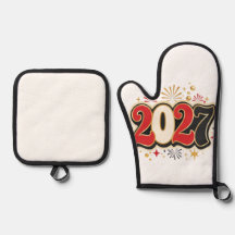 e 2027年新年お祝いモダンなレトロ
