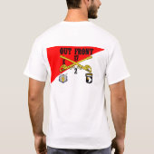 E 2/17 Cavの前部および背部イメージ Tシャツ (裏面)