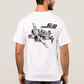 E-2 Hawkeye Tシャツ (裏面)