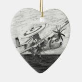 E-2Cホーキー(スクリュートップ) セラミックオーナメント (右)