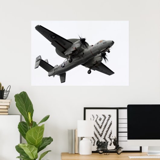 E-2Cホーキー ポスター (ホームオフィス)