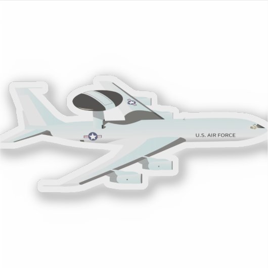 E-3早期機警告械 シール (正面)