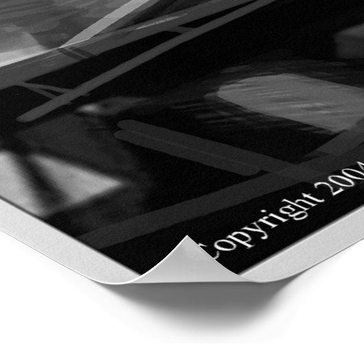 E-555爆撃走 ポスター (角)