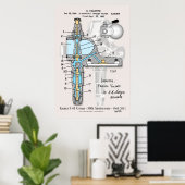 E-61 50th Anniversary 24"x36" ポスター (ホームオフィス)