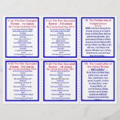 E-8**愛国ポケットパンフレット/しおり チラシ (裏面)