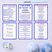 E-8**愛国ポケットパンフレット/しおり チラシ (シングル)