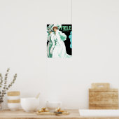 E. A.ミレ～白の女性 ポスター (キッチン)