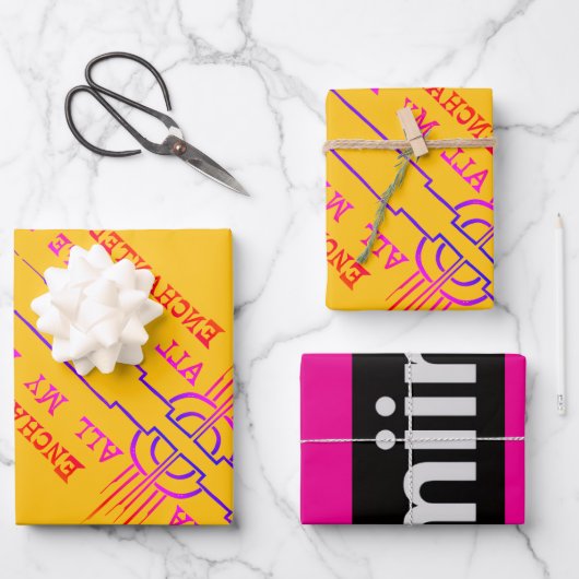 e.a.m.l. ラッピングペーパー シート スタジオ ミイリ (正面)