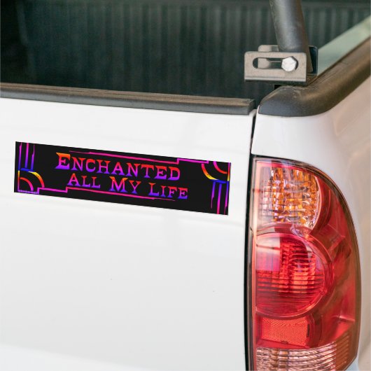 e.a.m.l. BUMPER STICKER <<sunset>> studio miiri バンパーステッカー (トラック上)