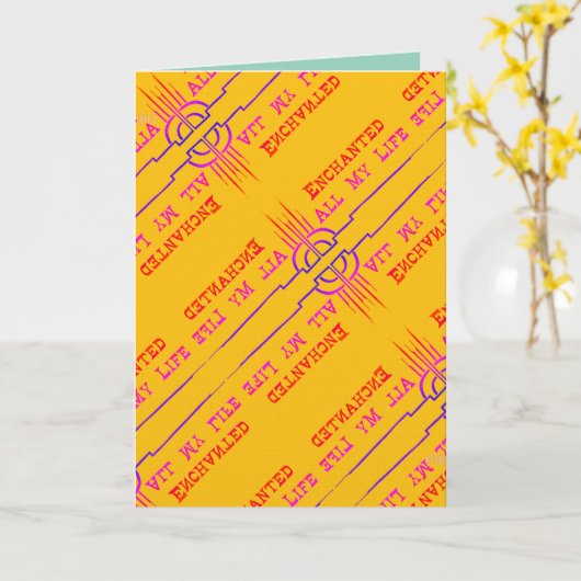 e.a.m.l. CARD studio miiri カード (黄色い花)