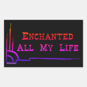 e.a.m.l. RECTANGULAR STICKERS! 長方形シール (正面)