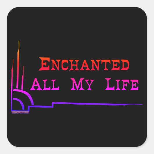 e.a.m.l. SQUARE STICKERS スクエアシール (正面)