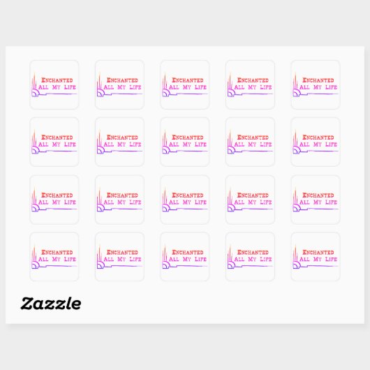 e.a.m.l SQUARE STICKERS <<sunrise>> スクエアシール (シート)