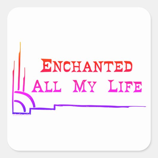 e.a.m.l SQUARE STICKERS <<sunrise>> スクエアシール (正面)